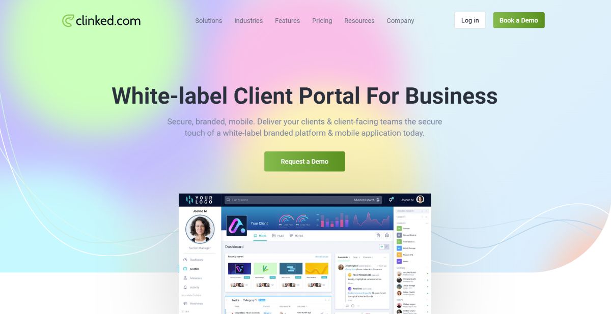 Clinked Client Portal