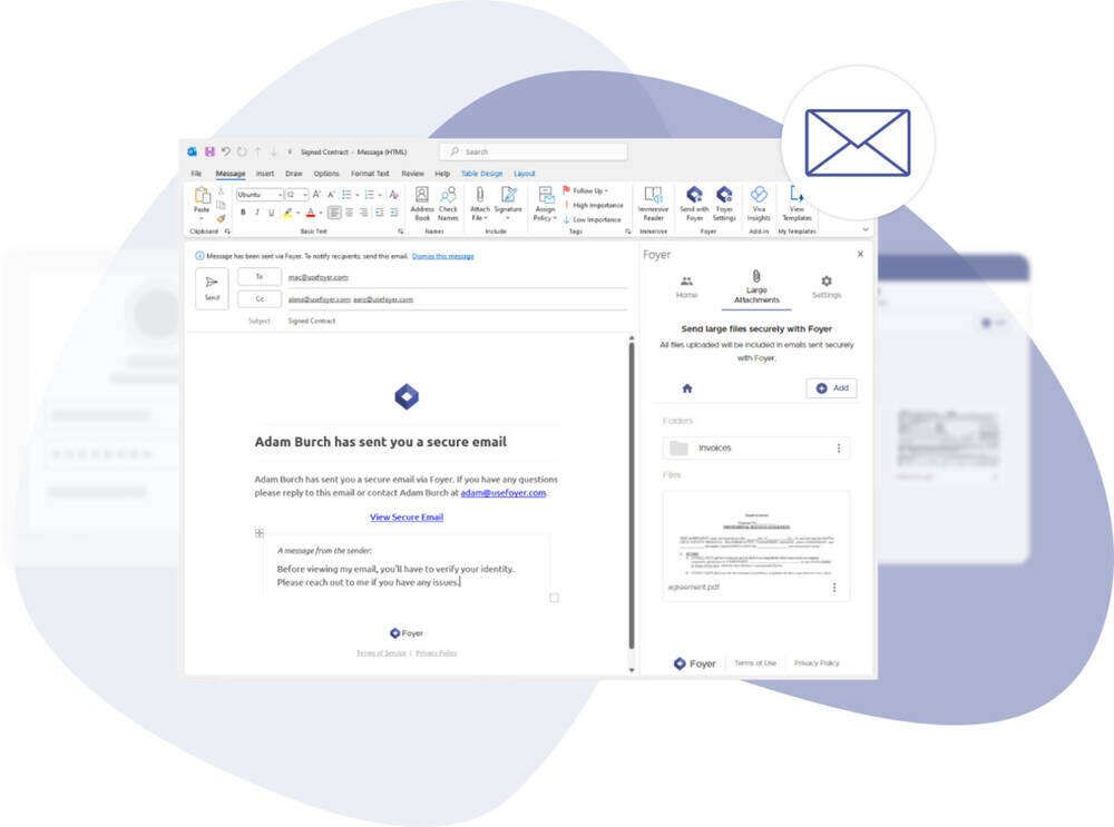 Foyer Secure Email