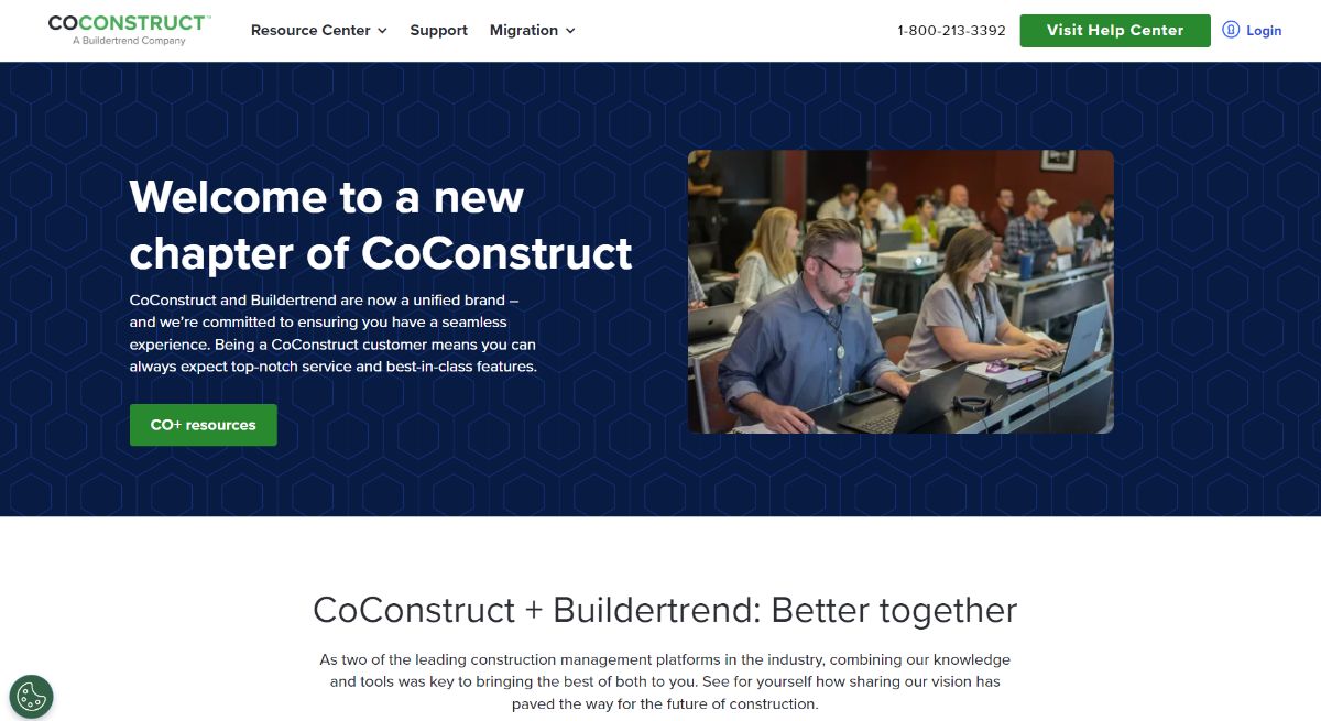 CoConstruct Construction Client Portal