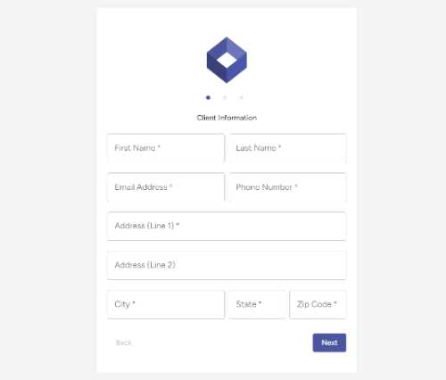 Client Onboarding Form