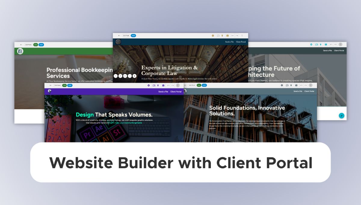 The Best Website Builder With a Client Portal [Getting Started Guide]