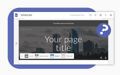 What's the Right Google Sites Banner Size? [With Screenshots]