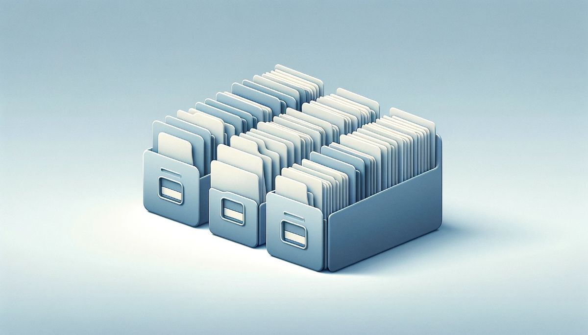 long term paper document storage